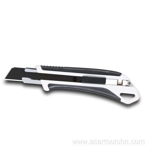 retractable box cutter knife plastic sliding utility knife